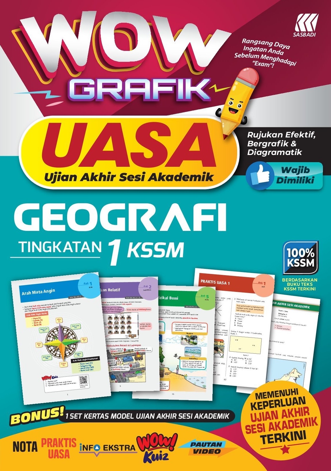 WOW GRAFIK UASA KSSM GEOGRAFI TING 1 Cover